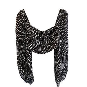 For Love and Lemons polka dot blouse
